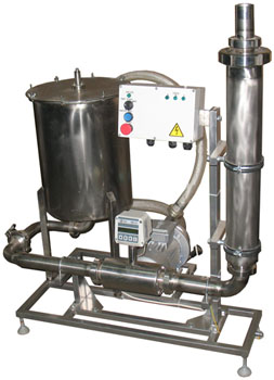 Комплект оборудования для учета и фильтрации молока